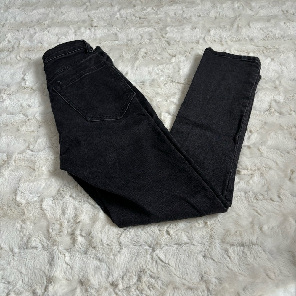 BDG Urban Outfitters Women's Size 24 Black Wash Girlfriend High Rise Jeans